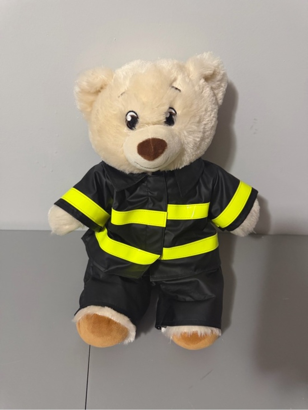 Build A Bear Happy Hugs Teddy Bear Workshop Bear Firefighter Costume